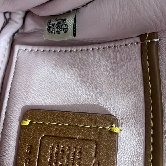 Coach Pillow Tabby 18 Bag in Multi Pale Pistachio, Blue & Pink - Picture 14 of 17